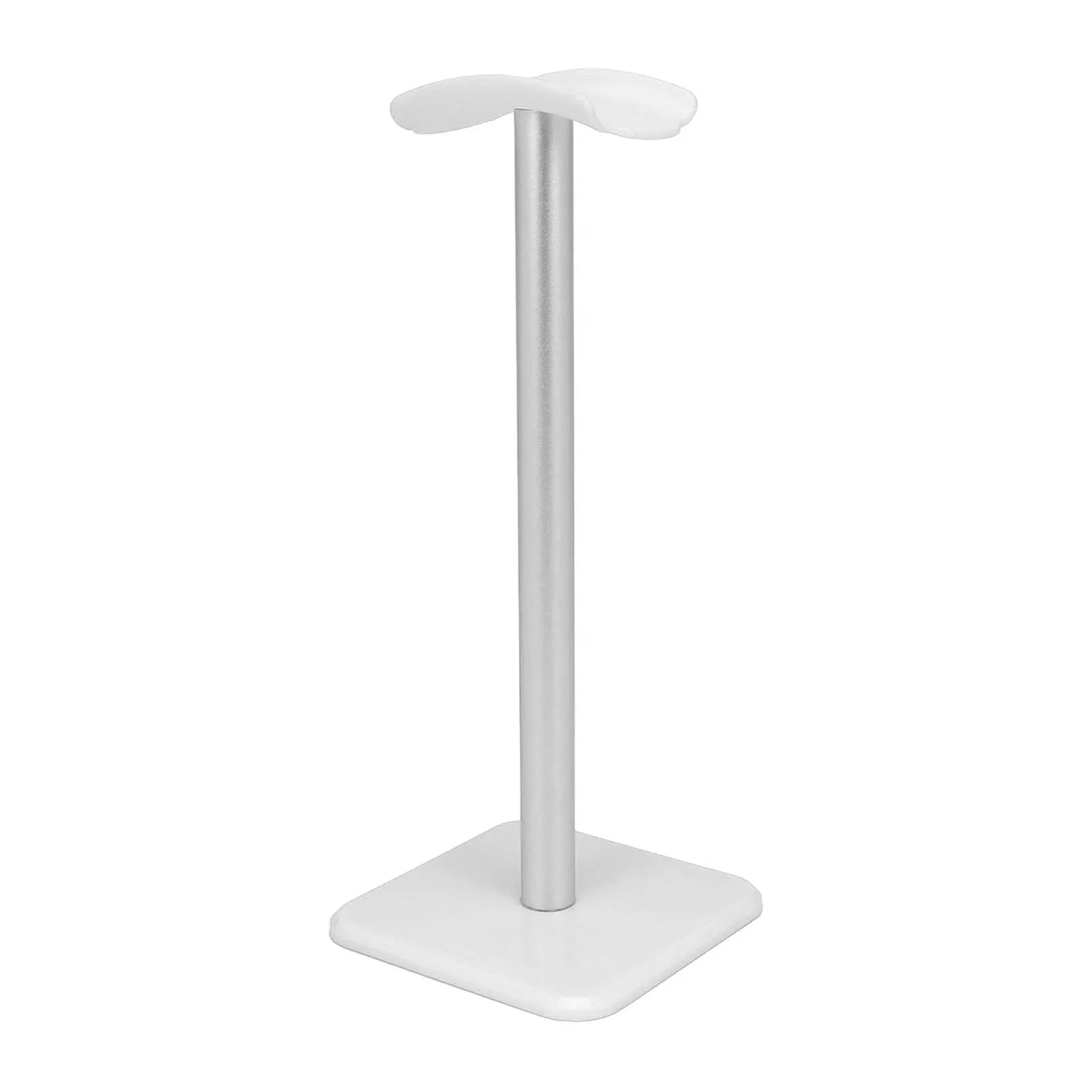 Headphone Stand Rounded Corner Anti Slip Base TPU Tray Sturdy Metal Bar Headset Holder for Home Gaming Office