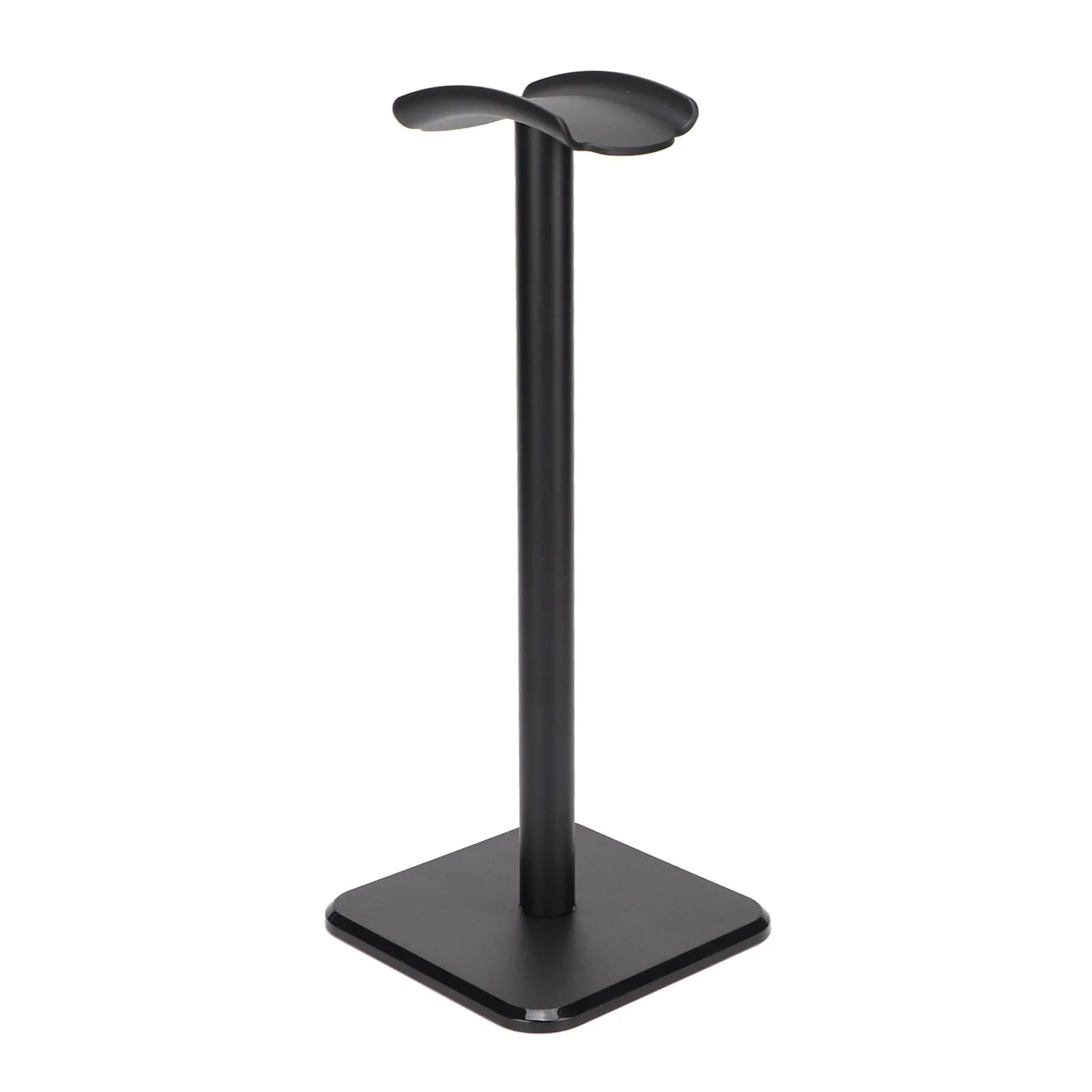Headphone Stand Rounded Corner Anti Slip Base TPU Tray Sturdy Metal Bar Headset Holder for Home Gaming Office
