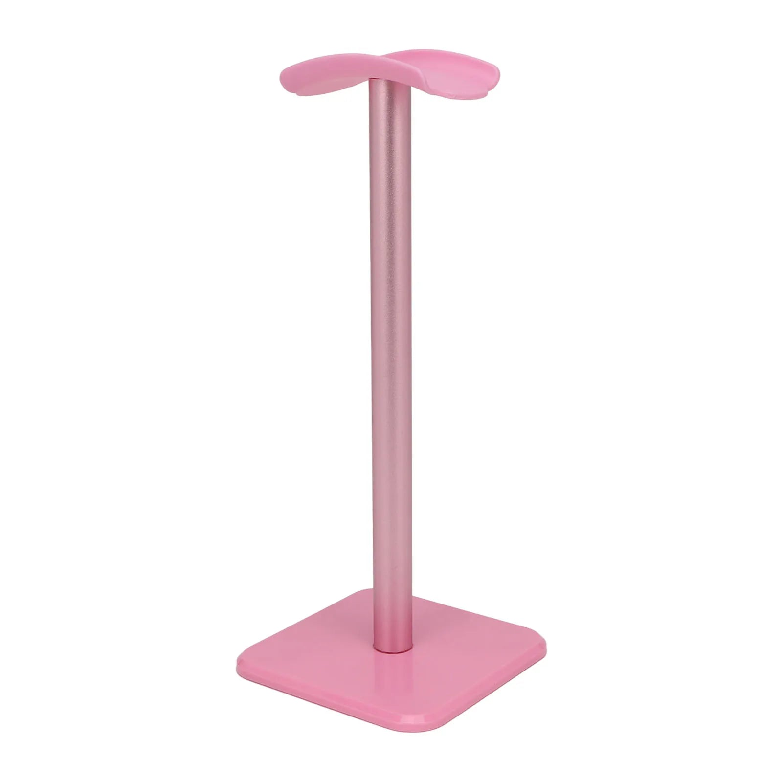 Headphone Stand Rounded Corner Anti Slip Base TPU Tray Sturdy Metal Bar Headset Holder for Home Gaming Office
