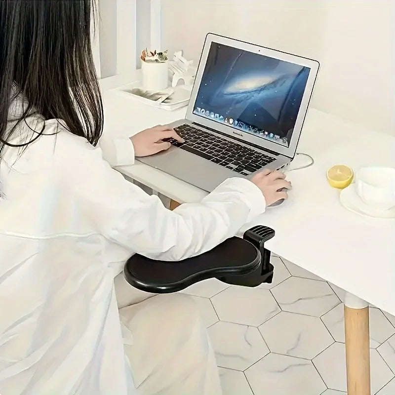 1pc Ergonomic Desk Armrest Extender for Gaming and Office - Comfortable Elbow Support Ideal for Keyboard and Mouse Setup